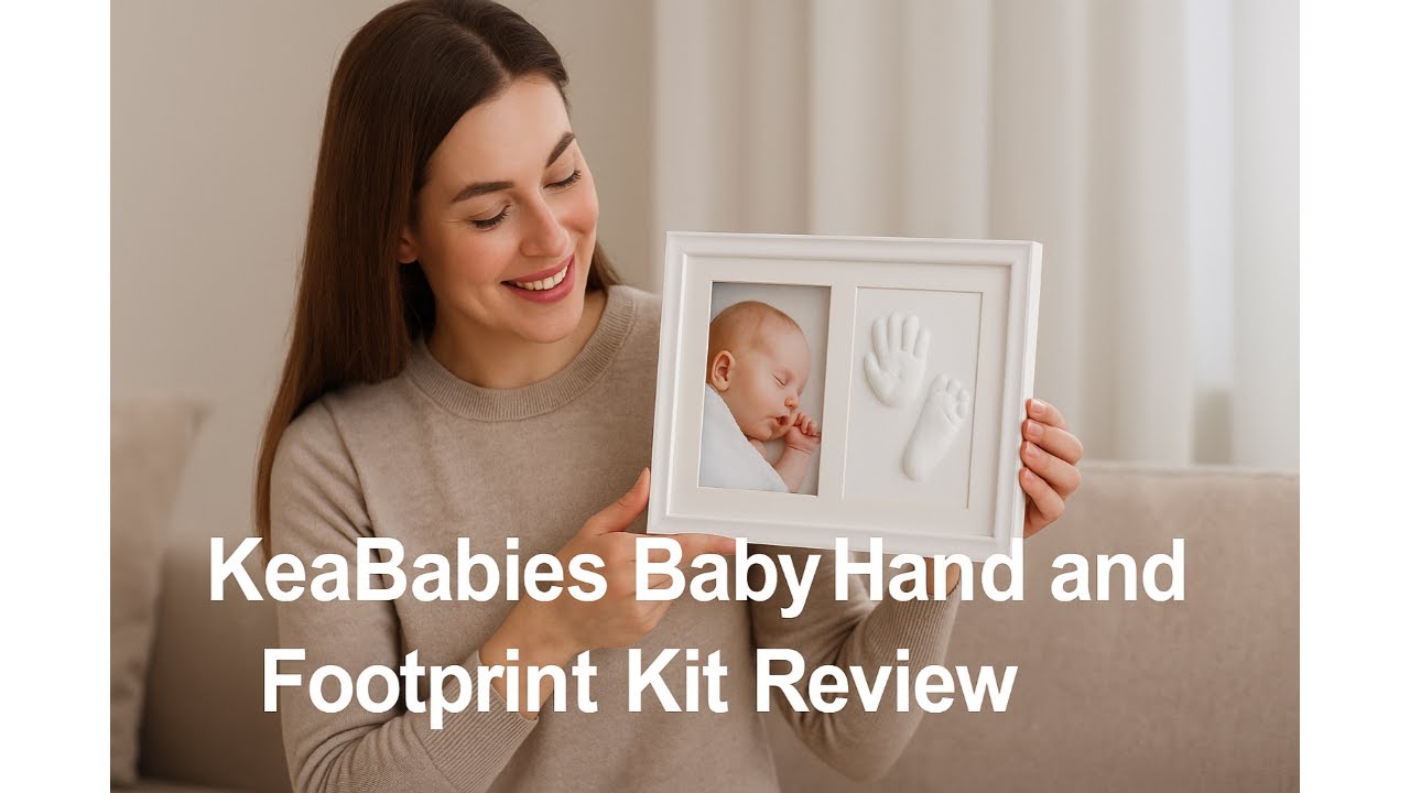 👣 KeaBabies Baby Hand and Footprint Kit Review 👣