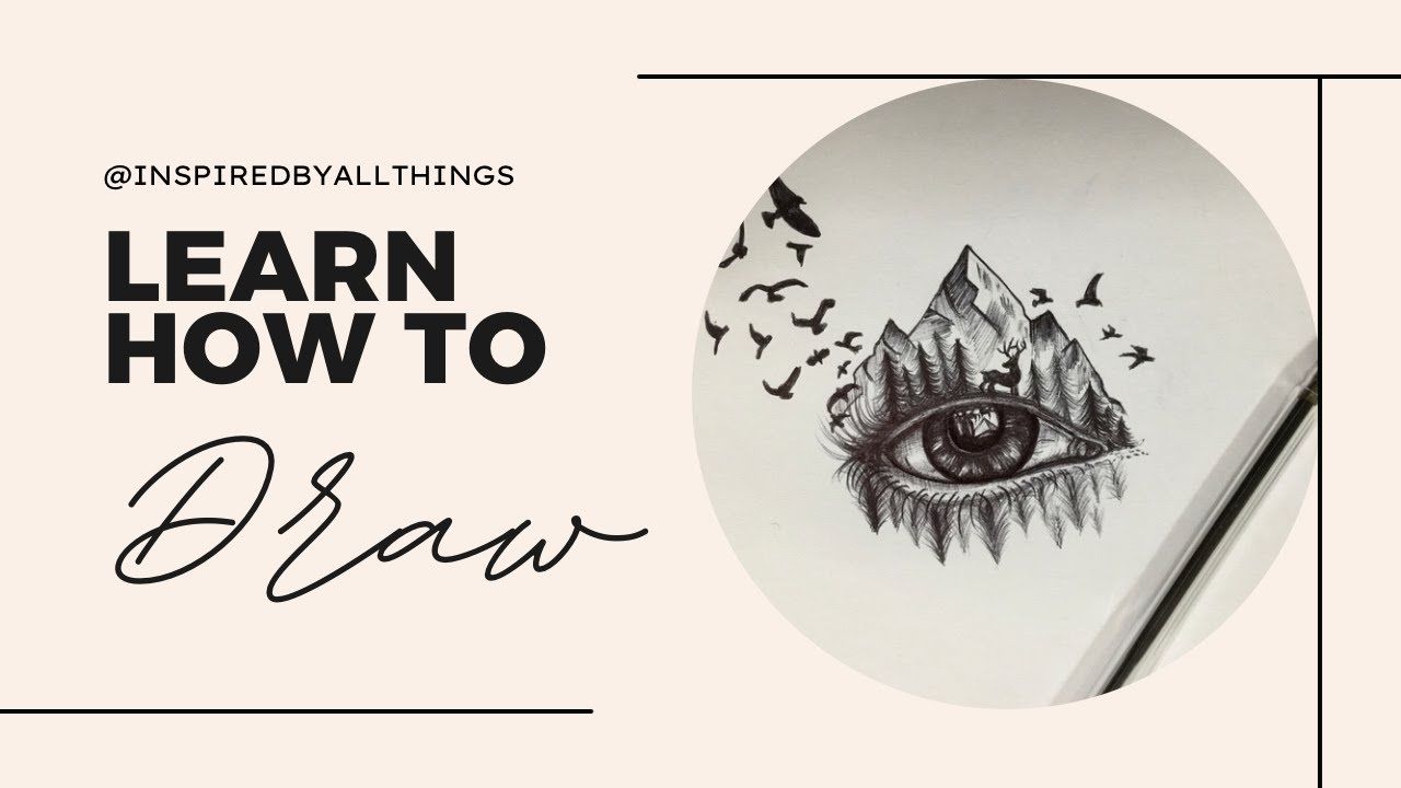 Learn how to draw ball pen drawing YouTube