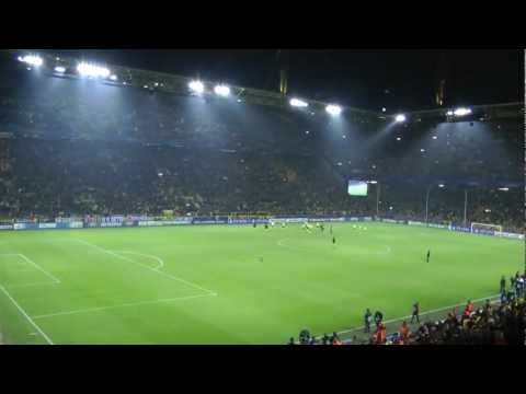 Borussia Dortmund vs Real Madrid 2-1 Atmosphere Fans BVB Uefa Champions League 2012