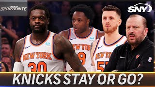 Should Knicks keep OG Anunoby, Isaiah Hartenstein, Julius Randle & Tom Thibodeau next season? | SNY