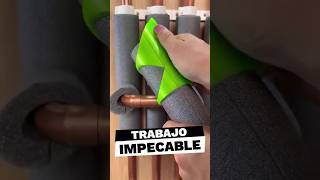 No Podrás Dejar de Ver: Instalación de Aislante con Precisión #isolation #a#Aislamiento #tuberias