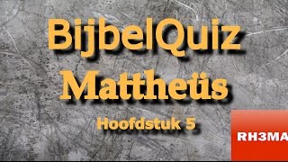 BijbelQuiz Over Mattheüs hoofdstuk 5 screenshot 1
