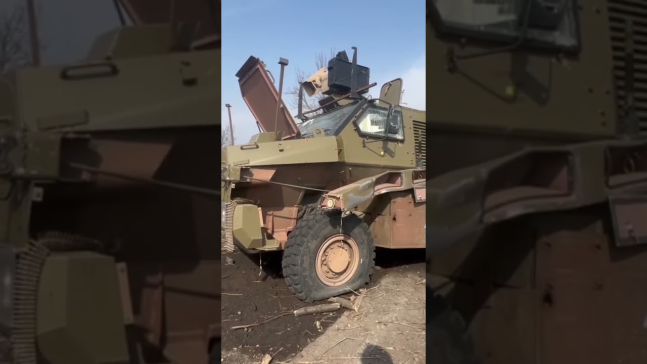 Australian-made Bushmaster captured as Ukrainian forces retreat from Russia Kurskregion