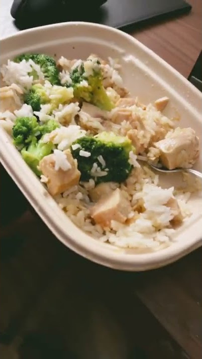 Honey chicken rice high protein low fat moderate carbs #shorts