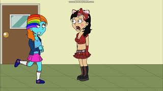 Ruby Throws A Tantrum In School And Gets Grounded