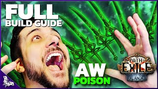 MY FAVOURITE BUILD OF ALL TIME - Poison Animate Weapon | Path of Exile Build Guide 3.19