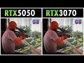 RTX 5050 vs RTX 3070 - Test Performance Comparison in 20 Games