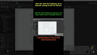 0204 FreeCAD Beginner Tutorial #2 Inserting Top Front & Side Views #freecad #techdraw #views
