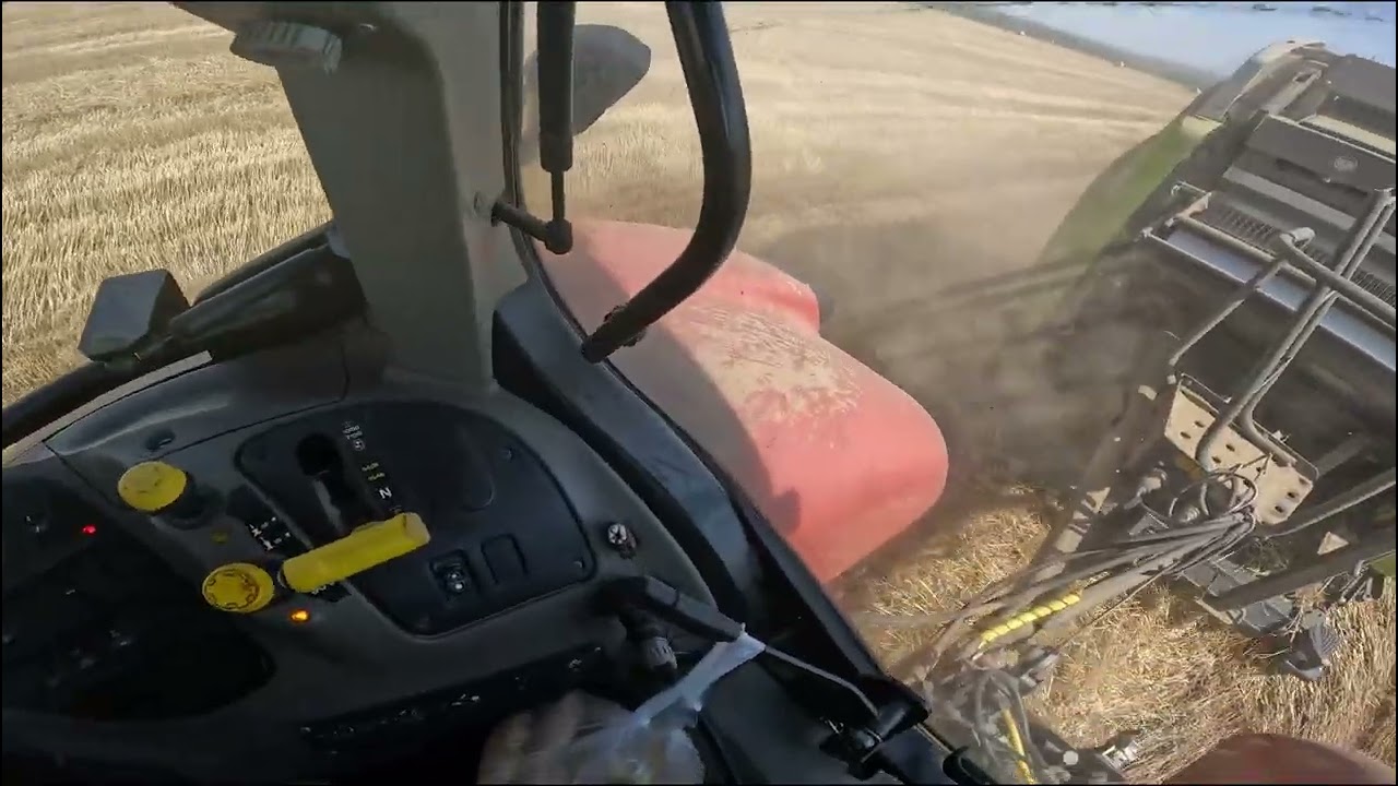Pov: Case maxxum 140 s lisem Claas Variant 360 rc