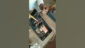 Testing and checking of three phase D.O.L Starter | #shorts | #youtubeshorts | #itiicon