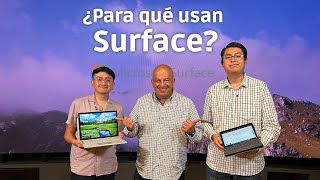 Descubre para qué usan Surface de Microsoft