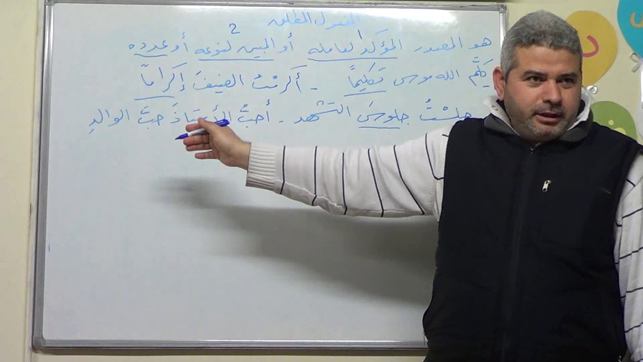 31. شرح الاجرومية ، المفعول المطلق ، المصدر ، نائب المفعول المطلق