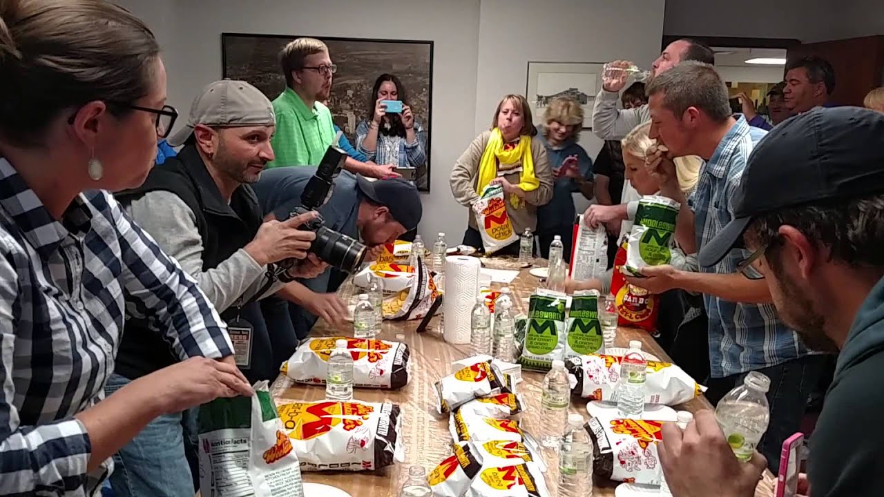 Middleswarth Chip Eating Contest Youtube