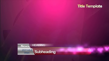 VisTitle 2.5 Demo Video