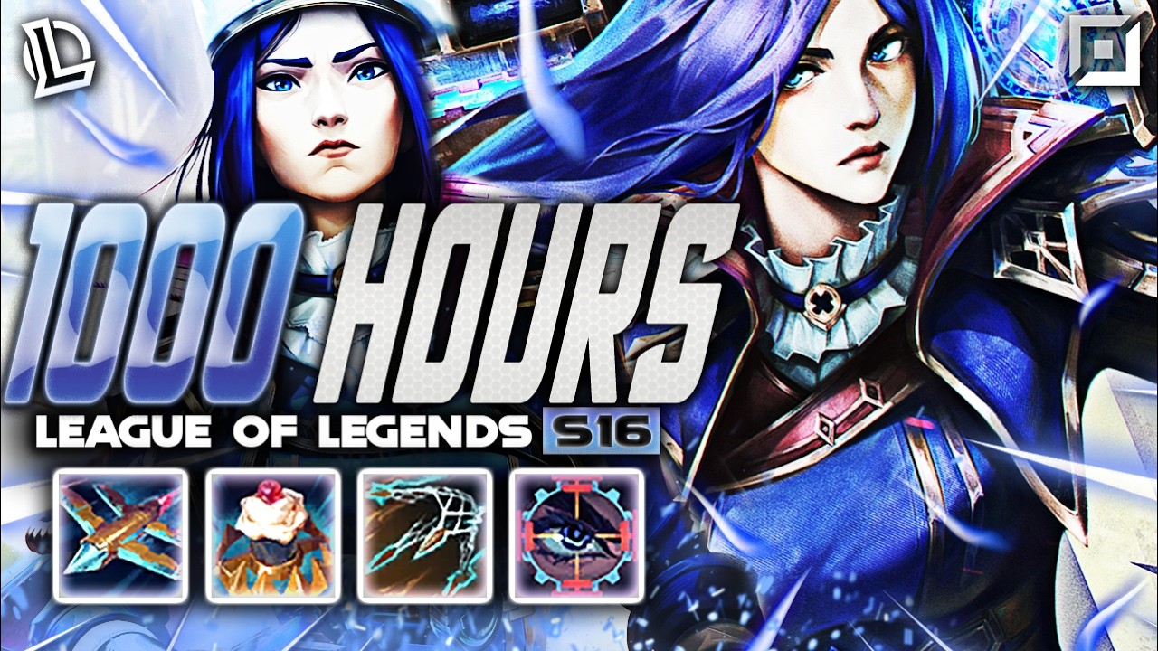 CAITLYN MONTAGE #68 - 1000 HOURS | Ez LoL Plays