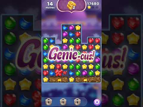 Genies & Gems - Jewel & Gem Matching Adventure (Level 1 - 15)