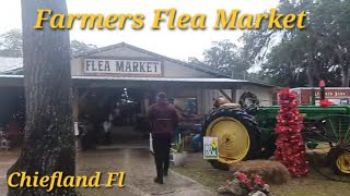 Walking Around Chiefland Farmer FLEA MARKET LOOKING At All The GOOD Items People Have!