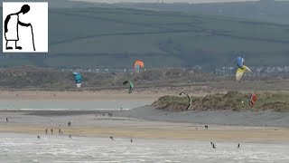 Kite Surfers @ Westward Ho! 20 minutes