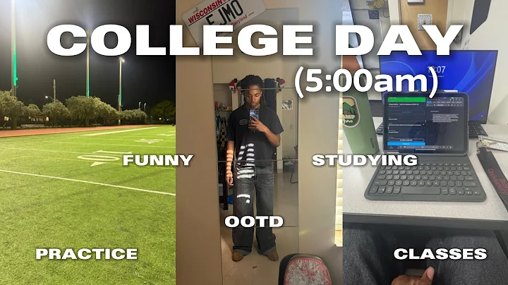 COLLEGE DAY IN MY LIFE | practice, ootd, classes, studying, funny