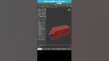 Precise Geometry Cutting with Slice Modifier in 3ds Max #shorts #3dsmax #slice