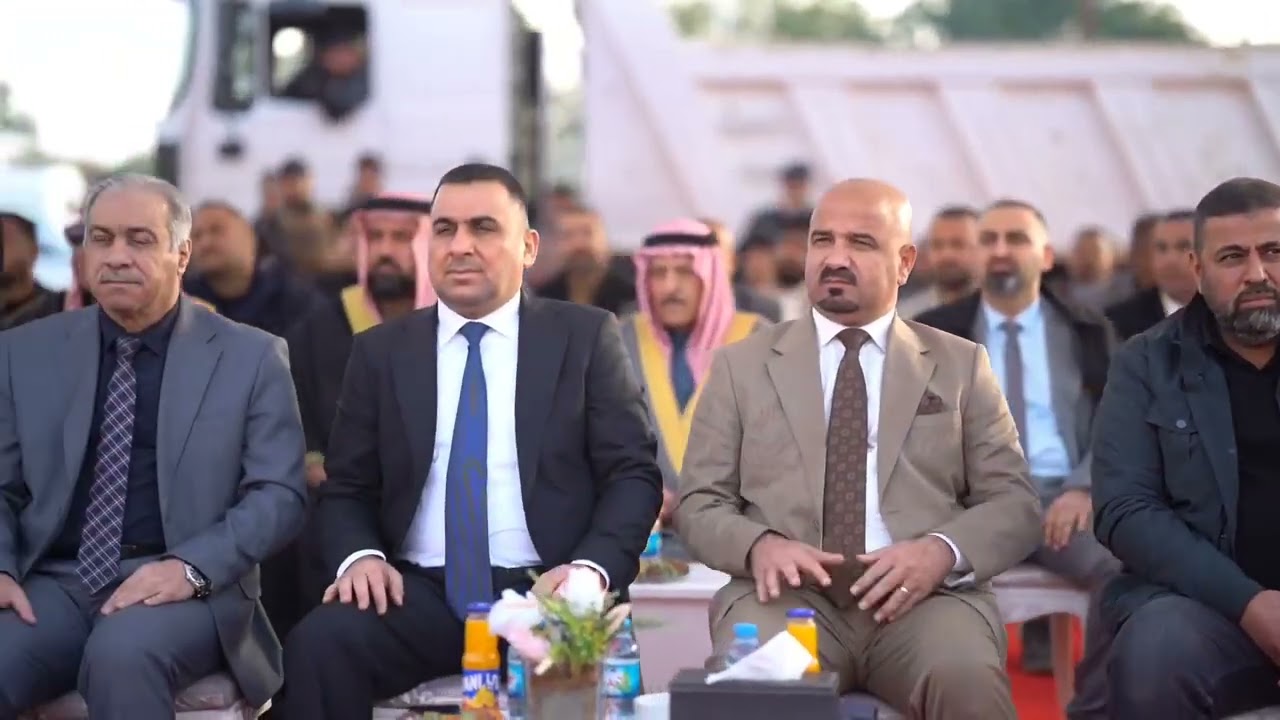 وضع حجر أساس مستشفى يثرب بسعة 30 سرير في محافظة صلاح الدين، بتنظيم من شركة بصمة كروب