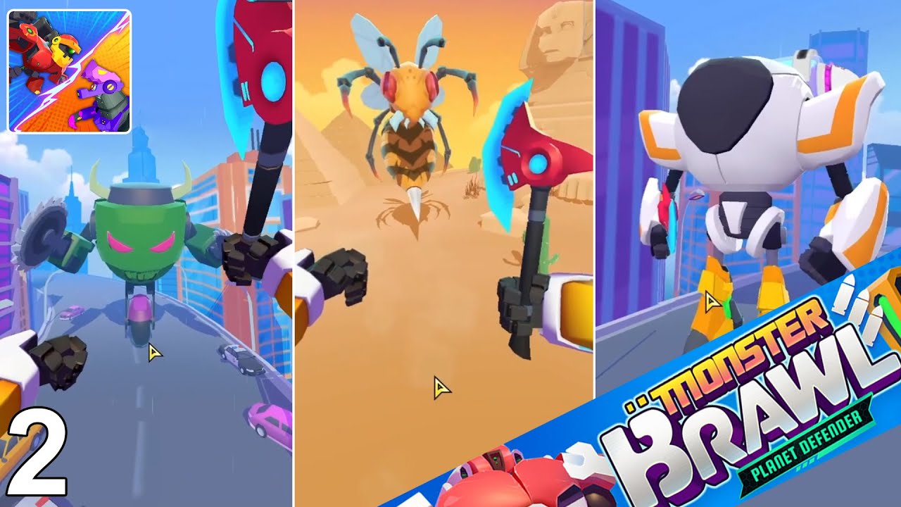 ВКЛЮЧАЙТЕСЬ! 🛠️ Новое снаряжение против отряда «Металли Би и Пилы» | Робот-защитник в битве монст...