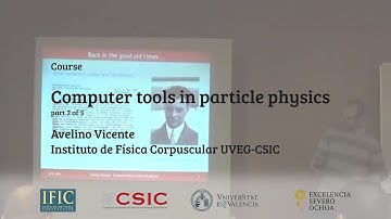 Computer tools in particle physics #2