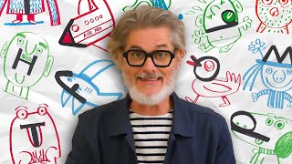 Draw The Letters of The Alphabet With Mo Willems - Drawing Videos For Kids screenshot 4