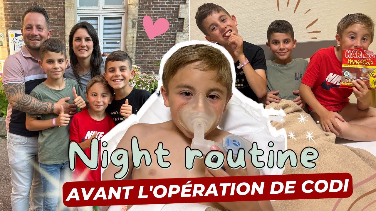 NIGHT ROUTINE À L’HÔPITAL !