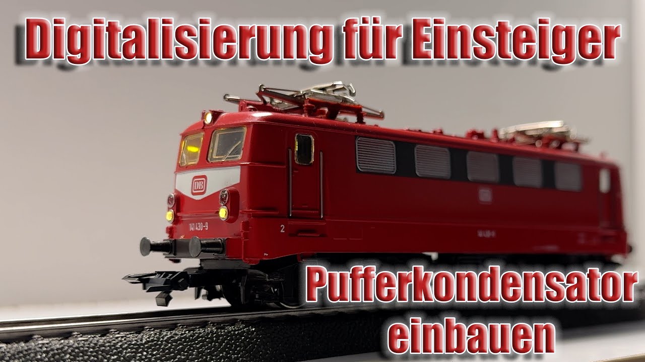 Digitalisierung für Einsteiger, Pufferkondensator einbauen
