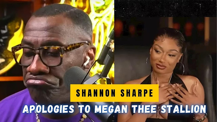"Shannon Sharpe Regrets His Comments About Megan Thee Stallion: A Public apology