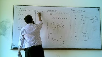 NA-4 | 22 Mar | Fixed Point Iteration | Example | Numerical Techniques | Numerical Methods | Python