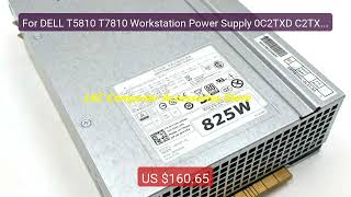 For DELL T5810 T7810 Workstation Power Supply 0C2TXD C2TXD 0F... — Amazing Value 2026 | Must Have!