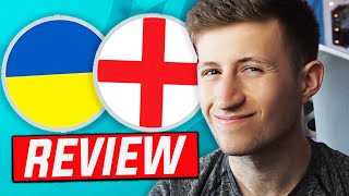 Reviewing England Vs Ukraine In 10 seconds or less (EURO 2020)