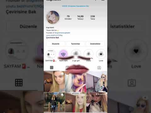 İnstagram hesabım (EZGİ