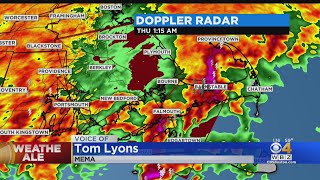 Tom Lyons On Cape Cod Tornado Warning