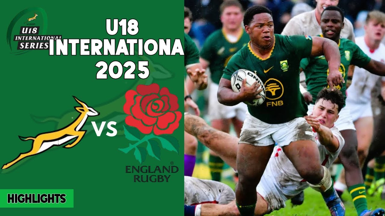South Africa u18 vs England u18 - International Series 2025 Highlights