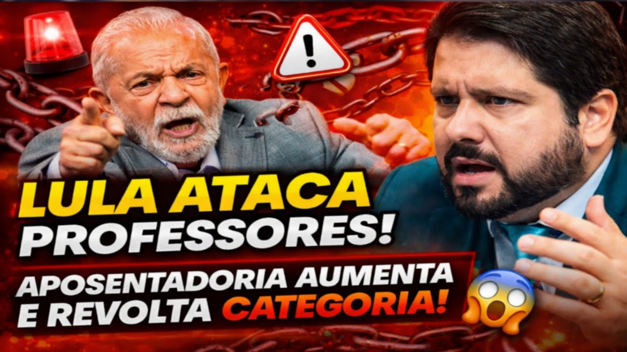 🔥 LULA ATACA PROFESSORES: GOVERNO AUMENTA IDADE PARA APOSENTADORIA E REVOLTA A CATEGORIA 🚨