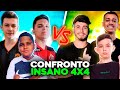 4X4 IMPERDÍVEL!! THURZIN, BAK, DACRUZ E LUCCA VS. TWO9, MITO, ELTIN E LUCI! QUEM GANHOU?