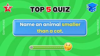 Top Five Quiz #2 | Fun General Knowledge Quiz Game screenshot 2