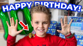 JACKSON'S 10th BIRTHDAY PARTY!