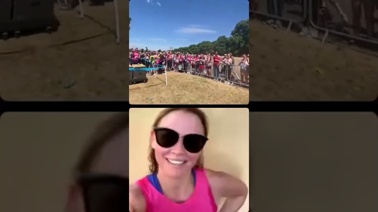 Nicola’s Instagram Live at Race for Life for Sarah