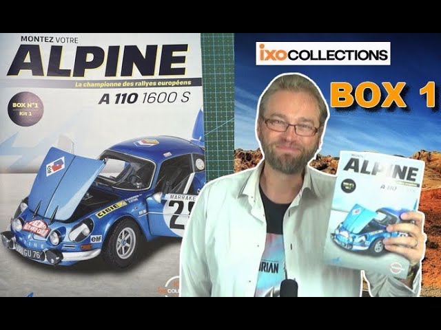 BOX 25 N°97 & 98 CONSTRUIRE L'ALPINE A110 1600S @IXOCOLLECTIONS 