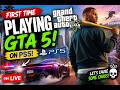 GTA 5 on PS5 | First Time Playing Grand Theft Auto V | Full Gameplay & Live Series