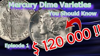 Mercury Dime Varieties You Should Know Ep.1 - 1928, 1936, 1942