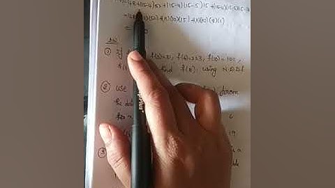 3 Bsc 6 sem Interpolation-3, unit-5(part-3)