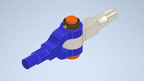 Knuckle Joint |Autodesk Inventor Professional 2025 | Malayalam