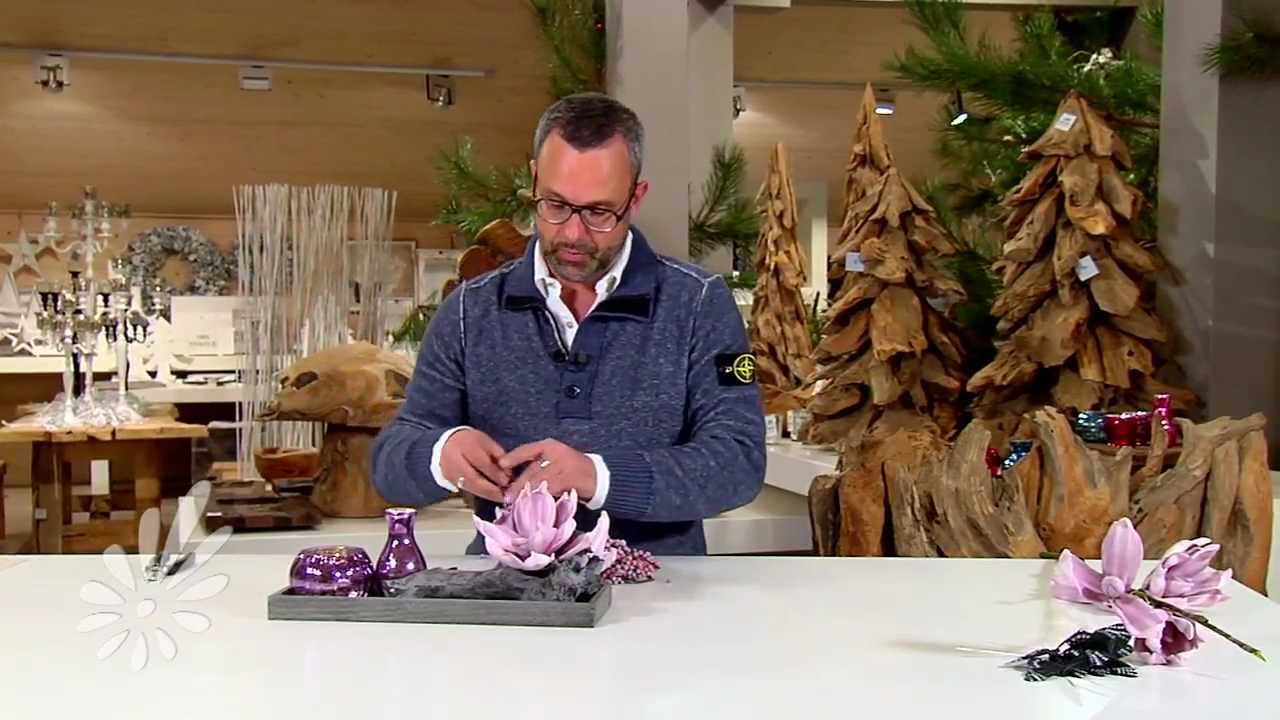 Houten tray opmaken met romarische theelichtjes en decoratie youtube