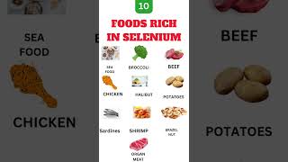 Foods Rich in Selenium