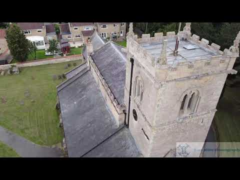 St Wilfreds Church Metheringham, Mavic Mini test flight